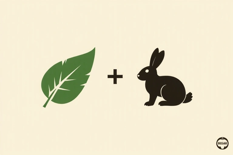 Vegán és állatkísérlet-mentes logók