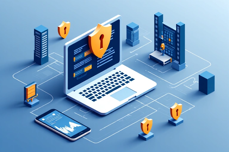 Data privacy illustration
